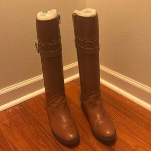 Mark Fisher medium Brown leather knee boots